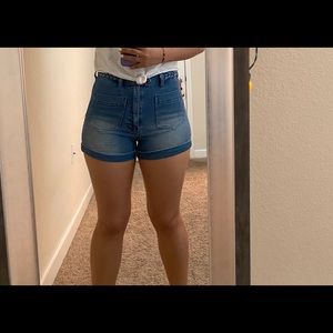 H&M high waisted shorts